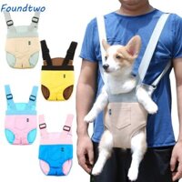 Foundtwo Chó Carrier Bền Đẹp Xây Dựng Cho Thú Cưng Nhỏ, Giữa Có Dây Đeo Vai Rộng Có Thể Điều Chỉnh Đồ Dùng Cho Thú Cưng Không Tay