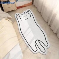 Foundtwo Chó Giả Thảm Cashmere, Thảm Trải Sàn Chống Trơn Trượt Siêu Mềm, Thảm Lối Vào Dễ Thương Thân Thiện Với Da Thảm Trải Sàn Trang Trí Nhà Cửa