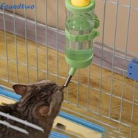 Foundtwo Tai Thỏ Treo Bình Nước, Thiết Kế Bóng Lồng Mèo Tự Động Treo Bình Nước, Thiết Thực 550 / 950ml Tai Thỏ Bao Nhựa Hamster Máy Đựng Nước Chuột Lang