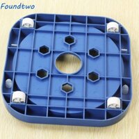 Foundtwo Xi Lanh Bình Gas Giá Đỡ Di Động, Thép Không Gỉ Di Chuyển Bánh Xe Xi Lanh Chân Đế Di Động, Bánh Xe Có Thể Pallet Đế Tấm Khay Ổn Định Giá Đỡ Bình Gas Nhà Bếp