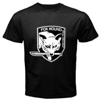 FOX HOUND Special Force Group Metal Gear Solid Mens Black T-Shirt