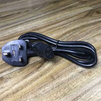 Foxconn FM-026A FF-01 Power Cord Cable BS1363A To C13 10A 250V H05VV-F3G x 0.75mm² Length 1,5M