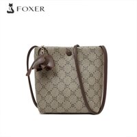 Foxer Thời Trang Dung Tích Lớn Đi Lại Xô Túi Đeo Vai Đa Năng Túi Đeo Ngang Túi Xô Di Động Thời Trang Và Đa Năng Túi Xách Dung Tích Lớn