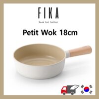 [Fox_Shop] NEOFLAM FIKA Petit Wok Pan 18cm / Non-Stick Coating / IH Induction, Gas, etc.