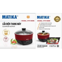 Nồi lẩu điện Matika MTK-9089