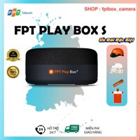 FPT Play Box S 2021 mã T590 Smart Home Smart hub điều khiển giọng nói không chạm hands free Android tv box Fpt và loa