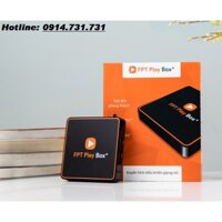 FPT Play Box+ T550 2020 Chính Hãng FPT - Tích hợp điều khiển giọng nói từ xa - HĐH Android TV™ 10 4K - RAM 2GB