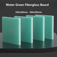 Fr4 Sợi Thủy Tinh Ban Nước Xanh Siêu Mỏng Nhựa Epoxy Ban Cách Nhiệt Tấm Sợi Thủy Tinh Chịu Nhiệt Độ Cao 100x100mm / 200x200mm
