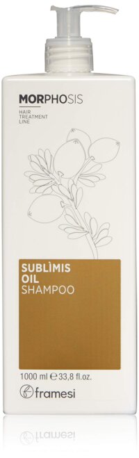 Framesi Morphosis Sublimis Oil Shampoo, Moisturizing Argan Oil Shampoo for Dry Hair