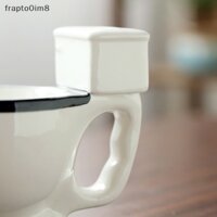 {frapto0im8} Nhà vệ sinh gốm Mug 300ml Cà Phê Trà Sữa Ice Cream cup nước cup quà tặng giáng sinh mới