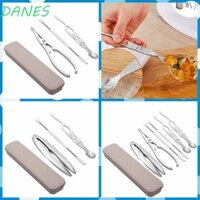 Frbfrb 3 / 6 Chiếc Tôm Hùm Cua Cracker Dụng Cụ Có Hộp Phụ Kiện Nhà Bếp Chọn Thịt