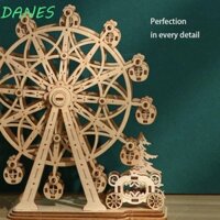 Frbfrb DIY 3D Xoay được Bánh Xe Ferris Đồ Chơi Handmade Máy Tính Để Bàn Mô Hình Bộ Dụng Cụ Xây Dựng Quà Tặng Sinh Nhật