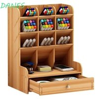 Frbfrb Hộp Đựng Bút Gỗ Dung Tích Lớn Tự Nhiên Tại Nhà & Trường Học & Văn Phòng