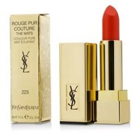 Frc Son Yves Saint Laurent Rouge PUR Couture The Mats No.223 Coral Anti Mainstream