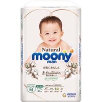 [FRE SHIP] [ Đồng Giá 290k ] Bỉm Moony Natural Nội Địa Nhật - Bỉm Moony Dán/Quần Đủ Size NB63/S58/M48/L36/XL32