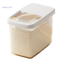 Fre _ Thùng cơm đa năng Đồ dùng nhà bếp Hộp đựng ngũ cốc gạo trong suốt Dung tích lớn