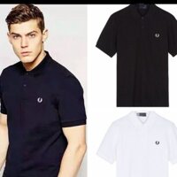 Fred Perry Áo Thun Mới Thêu Ve Áo Ngắn Tay Mùa Hè Áo Polo Nam Công Sở Thường Ngày Nam Hợp Thời Trang