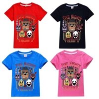 Freddy Quần Áo Freddy Freddys Freddys Áo Nửa Tay Top Trẻ Em Áo Thun Nửa Tay
