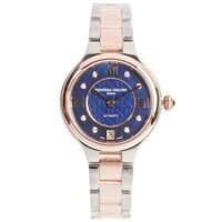 Frederique Constant Ladies Automatic FC-306NHD3ER2B (33mm) – Đồng hồ nữ Thụy Sỹ mặt xanh, cọc kim cương sang trọng
