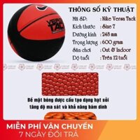 Free Bóng Rổ Size 7 Da PU Versa Tack Họa Tiết - Tặng bơm mini, túi rút, băng tay, kim và lưới bóng XỊN 2020 ◁