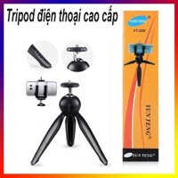 🎁Free cho đơn từ 999k🎁Gậy 3 chân tripod mini Yuteng 288, Giá đỡ điện thoại xem phim