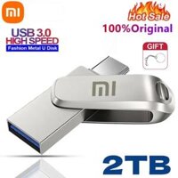 【Free-delivery】 USB Flash Drive 2TB Dual-Use OTG Dual Flash Memory Portable Pen Drive Usb 3.0 Type-C Interface High Speed File Transfer