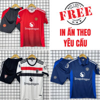 FREE IN ẤN - Quần Áo MU mùa giải 24/25 - Hàng thun lạnh cao cấp
