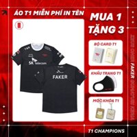 [FREE IN TÊN] Áo Thun Thi Đấu T1 LCK 2023-LCK 2024 CKTG 2023- Mẫu 4 Sao Nâng Cúp CKTG-MSI 2023-CKTG 2022