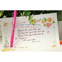 [Free Khắc Tên] Bút Mài Thầy Ánh SH042 - Bút Máy Viết Chữ Đẹp - Ngòi Trắng Thanh Đậm - Êm Trơn