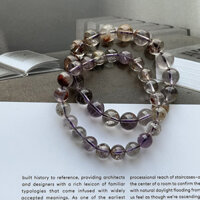 Free Me Hạt Tím Nguyên Bản Tự Chế Tự Chế Tím Ma Vòng Tay Pha Lê Vòng Tay Invading Da Thoáng Mát