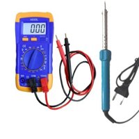 [FREE SHIP => 50K ] Đồng hồ đo vạn năng Digital Multimeter A830L kèm Mỏ hàn chì 60w