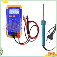 [FREE SHIP => 50K ] Đồng hồ đo vạn năng Digital Multimeter A830L kèm Mỏ hàn chì 60w