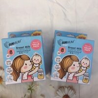 [Free ship 99k giao tại HN + HCM]Combo 2 hộp Túi trữ sữa Summum 50pcs