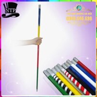 [FREE SHIP] Ảo thuật Gậy thép 4 màu, khăn thành gậy - Pocket Staff ( Có Sẵn )