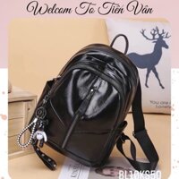 💋FREE SHIP💋 balo thời trang nữ - balo chuột cá tính ( mua balo được tặng móc khoá giá hạt rẻ ) 3 ngăn rộng rãi thoải mái