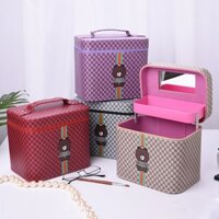 (free ship) baotrannaimi shop bán Cốp chữ G đựng dụng cụ trang điểm, make up , dụng cụ nối mi, đồ mi nail tiện lợi