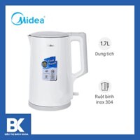 [Free Ship] Bình siêu tốc cao cấp - 1.7 lít Midea MK-17DW - Bảo hành 12 tháng