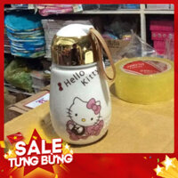 [FREE SHIP] Bình sứ giữ nhiệt có quai xách - 400ml