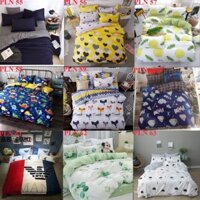 (Free ship) Bộ Chăn Ga Gối Cotton poly Nhập MÃ PLN144