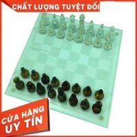 [Free Ship]- Bộ cờ vua thủy tinh Khởi Nguyên