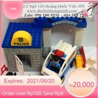 [FREE SHIP] Bộ ghép hình lego cảnh sát