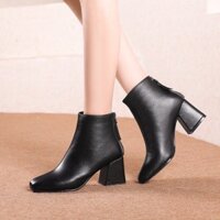 [FREE SHIP] Boot da nữ công sở chất da đẹp