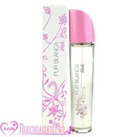 FREE SHIP CHÍNH HÃNG NƯỚC HOA NỮ AVON PUR BLANCA BLUSH 50ML MÀU HỒNG