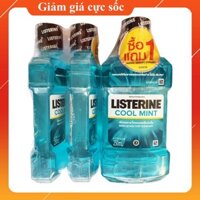 [FREE SHIP] Combo 2 chai nước súc miệng Listerine Cool Mint 250ml