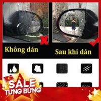 [FREE SHIP] COMBO 4 Miếng dán gương ô tô chống bám nước