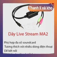 free ship Dây Live Stream XOX MA2