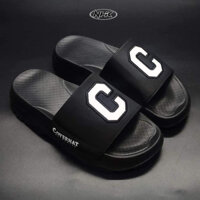 [FREE SHIP] Dép Chữ C dép lê quai ngang nam nữ, dép đẹp đế cao 4cm, dép thời trang HotTrend đi êm