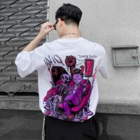 [FREE SHIP ĐƠN TỪ 50K][HÀNG QUẢNG CHÂU] Áo phông ngắn tay unisex nam nữ LONELY LUCIFER cao cấp