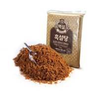 [Free Ship] Đường Đen Hàn Quốc 1kg - Nguyên Liệu Nấu Chè, Làm Bánh