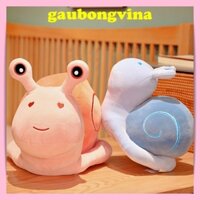 [Free ship] Gấu Bông Chú Ốc Sên Đáng Yêu Bông Mềm Mịn Màu Xanh Hồng Vàng